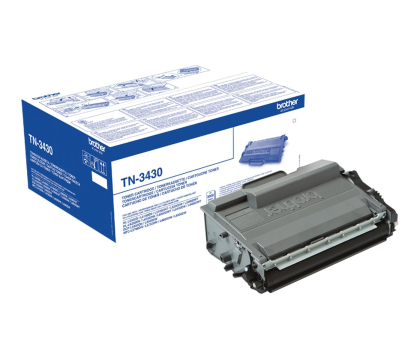 Toner BROTHER TN3430BK Black 3000str.